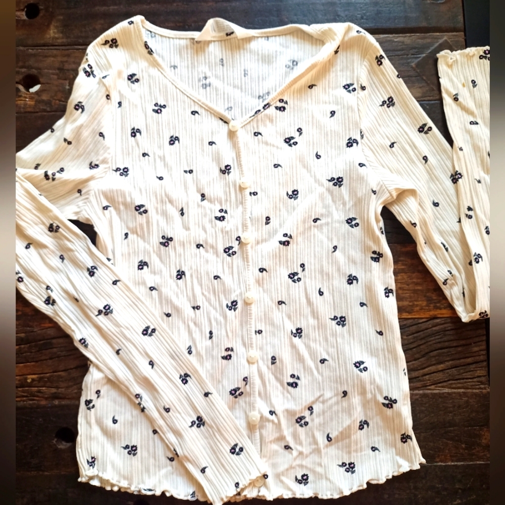 Floral Long Sleeve Top